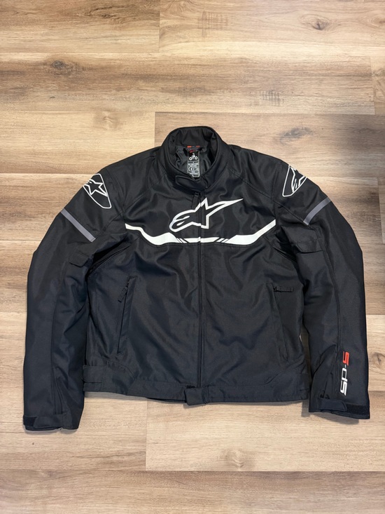 Alpinestars Other - Alpinestars T-SPS Waterproof Jacket Men’s Large Black Motorcycle Riding